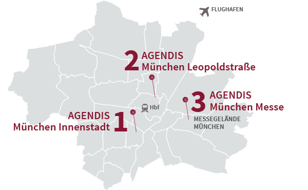 Büro mieten - 3 Top-Standorte in München